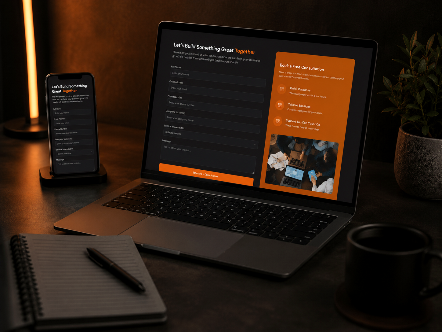 Website project consultation